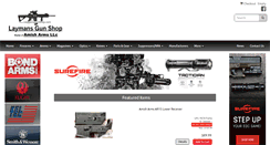 Desktop Screenshot of laymansgunshop.com